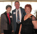 Council members Cibyl & Jim Ronen, Center's Jan Galitzer