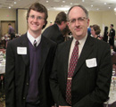 CRA winner Andrew Satterlee & Dr. John Schlup