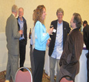 Biology professors Samantha Wisely, Brian Spooner & Michael Herman