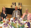 Eagles representatives Jewell Cutright, Leonard Delgado & Nila Parks