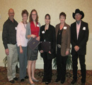 Emma Faulkner & Kristina Bigelow with Jim & Sue Bath Dunn, Char Henton & Steve Charland.