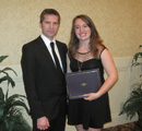 Dr. Stefan Rothenburg with his student researcher Carrie Remillard