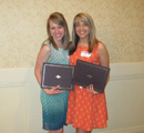 Awardees Emily Schnell & Sarah Carr