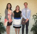 Grace Winter, Charlene Redman (American Legion Auxiliary) & Job Shiach