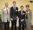 Jim & Cibyl Ronen (council) with Joseph Smith & Phuoc Bui