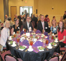 Billie Woodward, John Nail & guest, Dave Lewis, Nancy (council) & Mason Wolfe